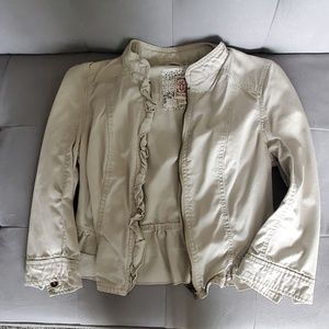 Cream colored jacket